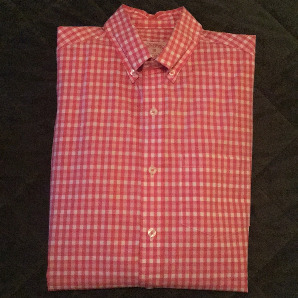Gingham Button Down S - image 1